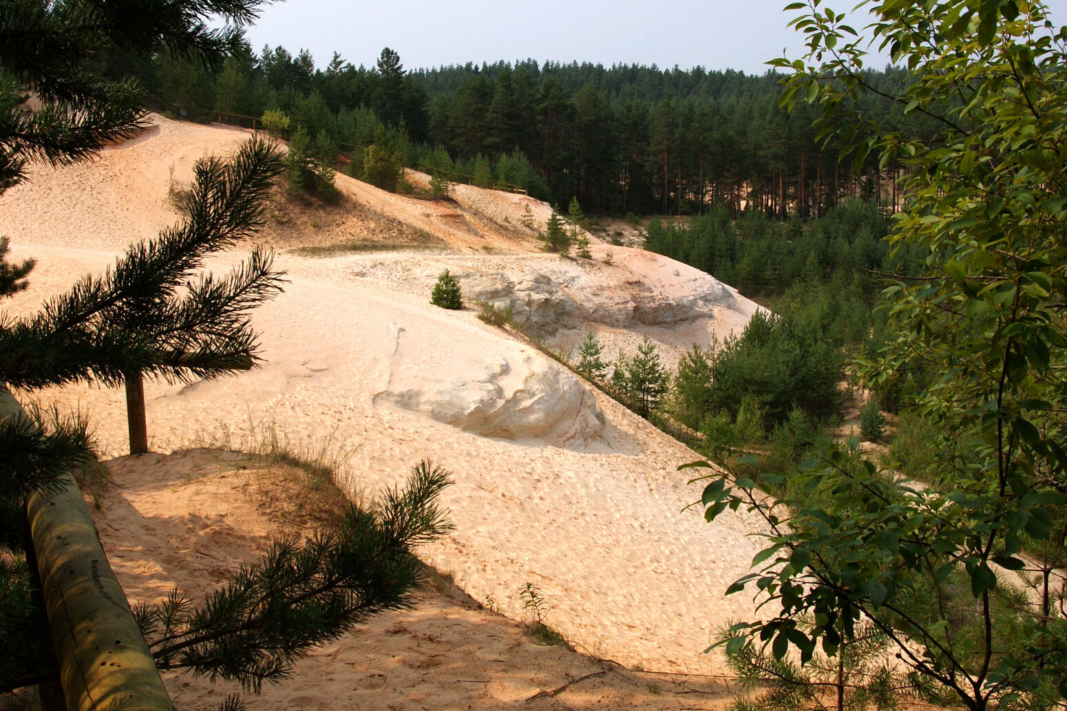 Sandsteinlandschaft bei Piusa in Südestland
