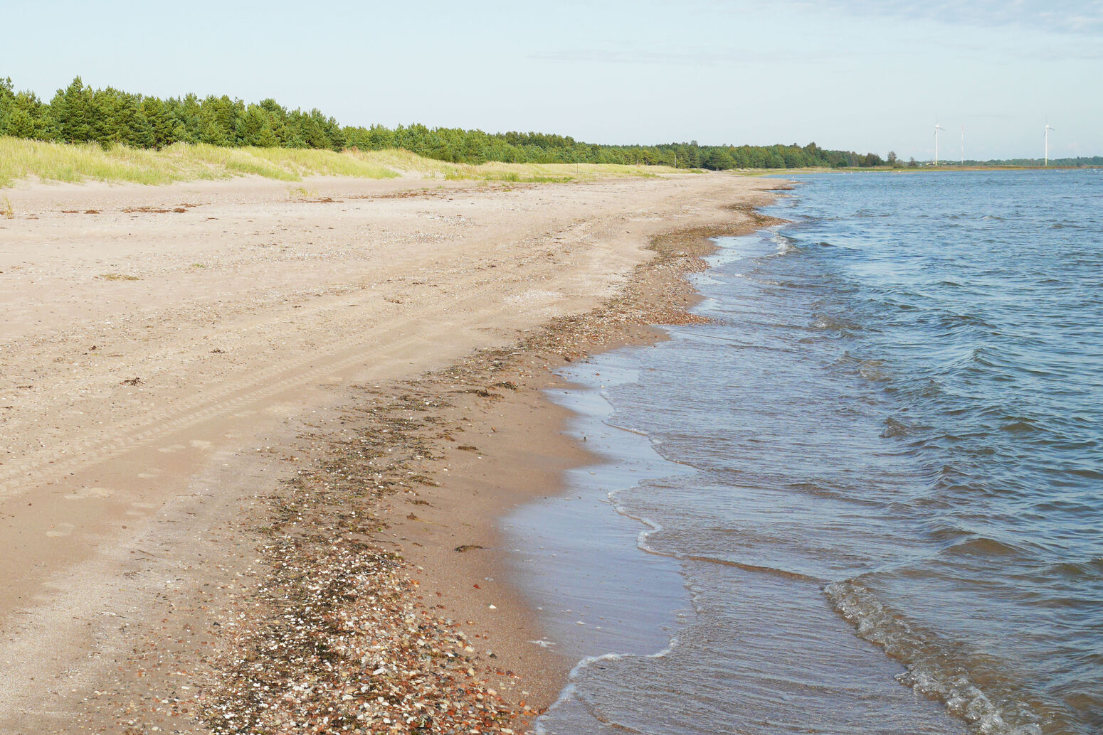 Strand von Mändjala, Insel Saaremaa, Estland