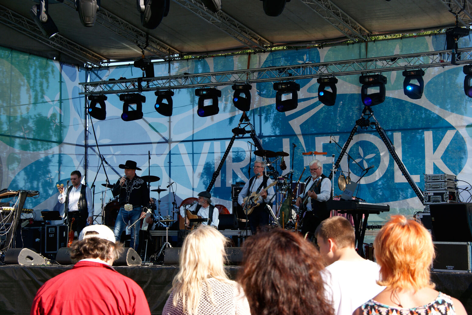 Kukerpillid auf dem Folg-Festival Viru Folk 2015 Mare Baltikum Reisen