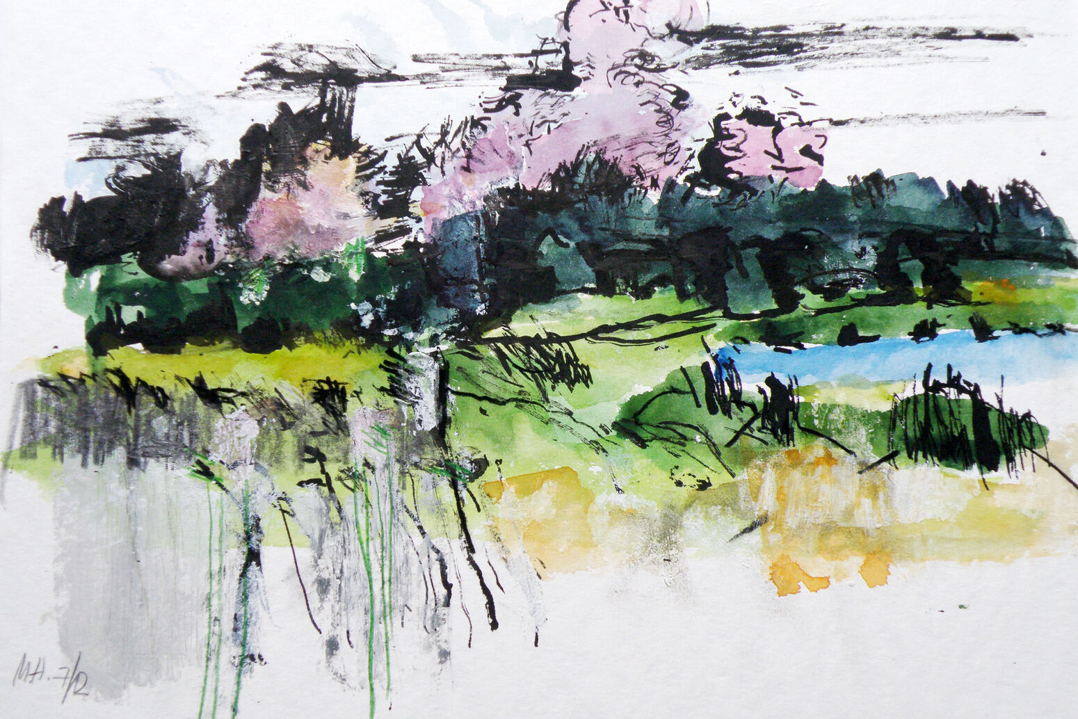 der Himmel über Hiiumaa